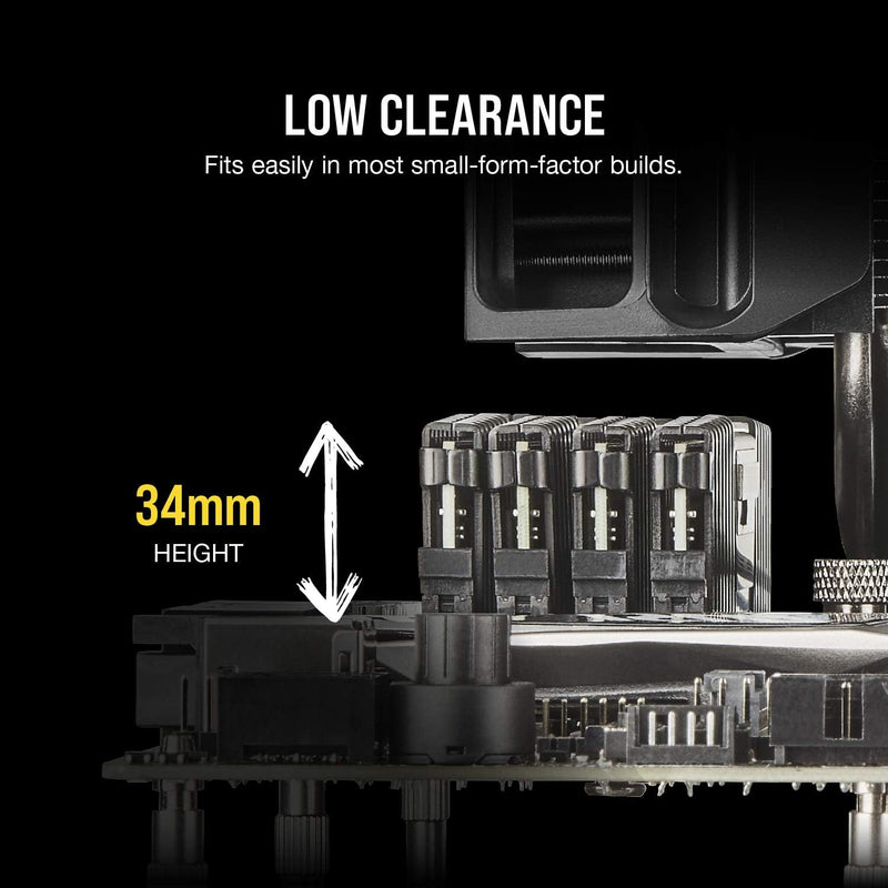 Corsair Vengeance LPX 64GB (4x16GB) DDR4 2666MHz C16 XMP 2.0 High Performance Desktop Arbeitsspeiche