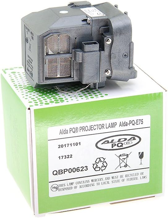 Alda PQ Premium, Beamer Lampe kompatibel mit EPSON EB-1940W, EB-1945W, EB-1950, EB-1965, EB-C760X, P