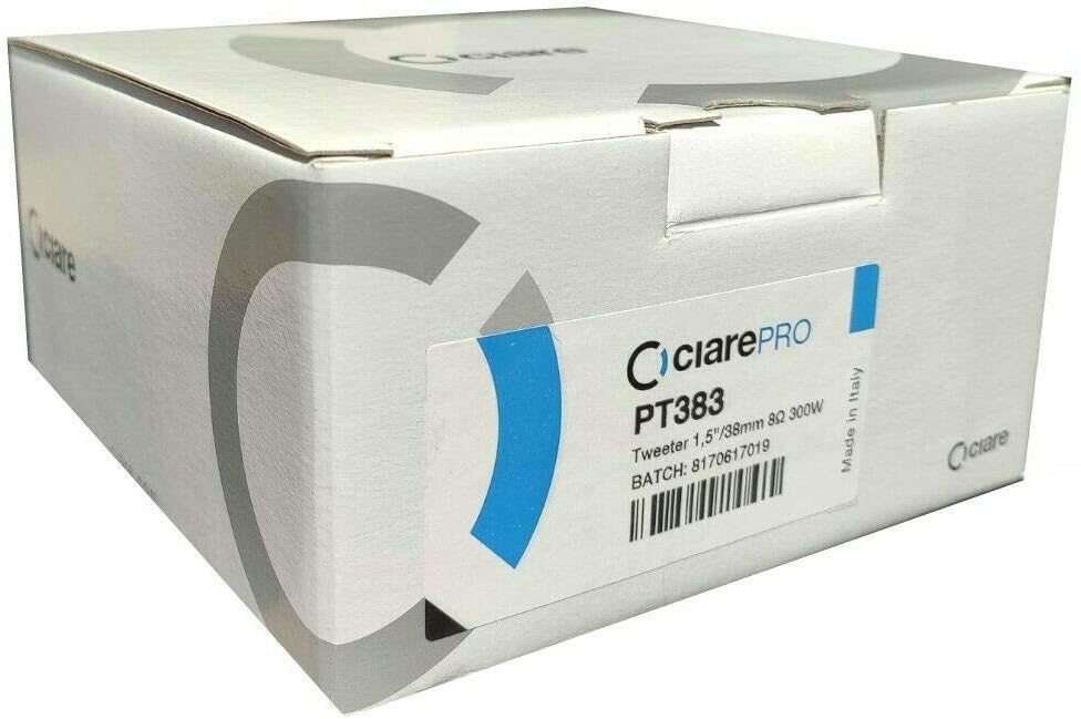 1 CIARE PT383 Tweeter Driver 5,25" 13,00 cm 130 mm Durchmesser 120 watt rms 300 watt max impedanz 8