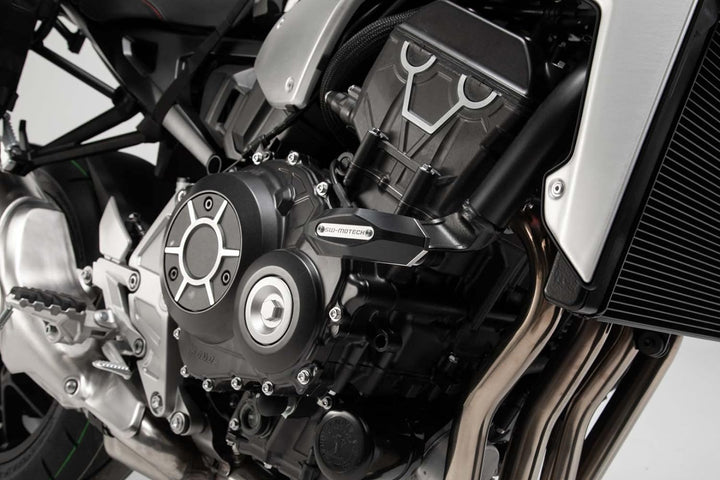 SW-Motech Sturzpad Kit Schwarz für Honda CB1000R (18-)