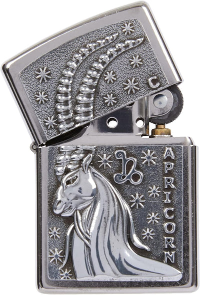 Zippo,2006506,PL AA8207 CapricornTierkr. V19 Feuerzeug,Messing, Design, 5,83,81,2