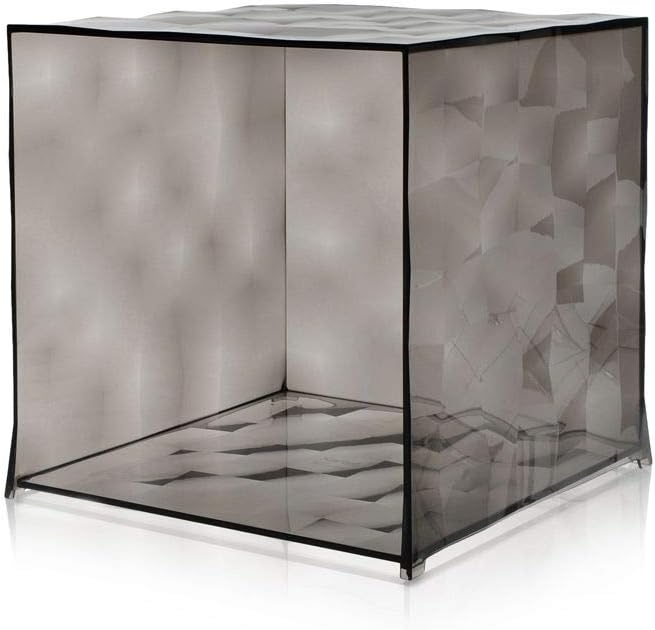 Kartell Optic, Fume', 40 x 40 x 40 cm Senza anta Fumè, Senza anta Fumè