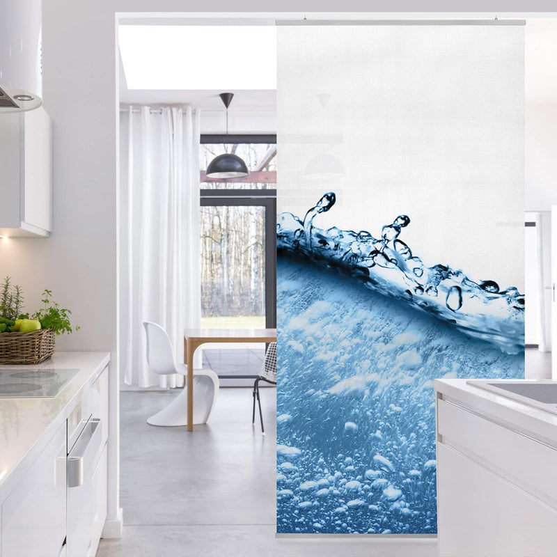 Bilderwelten Raumteiler Beautiful Wave 250x120cm inkl. transparenter Halterung 250x120cm incl. trans