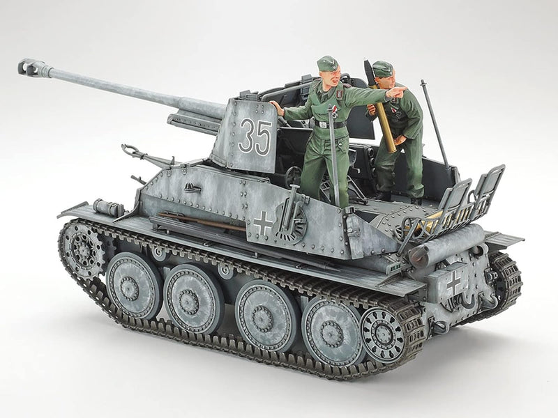 TAMIYA 300035248-1:35 WWII Sonderkraftfahrzeug 139 Jagdpanzer Marder III (2),originalgetreue Nachbil