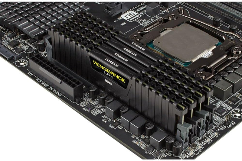 Corsair Vengeance LPX 64 GB (4 x 16 GB) DDR4 3600 (PC4-28800) C18 1,35 V Desktop-Speicher – Schwarz,