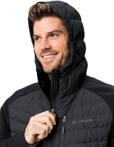 VAUDE Men's Elope Hybrid Jacket - Winterjacke Herren S Schwarz, S Schwarz