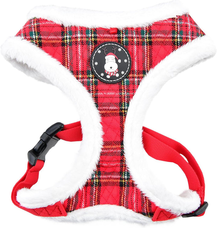 Puppia PAQD-AC1470 BLITZEN HARNESS A, M, karriert rot Rot Kariert M, Rot Kariert M