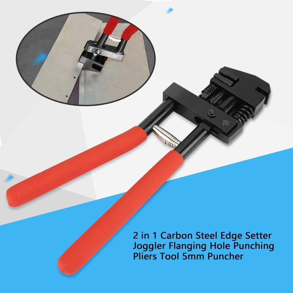 Cocoarm 2 in 1 Lochzange Absetzzange 5mm Kombinierte Absetzzange Blechlocher Karosseriezange für Kar