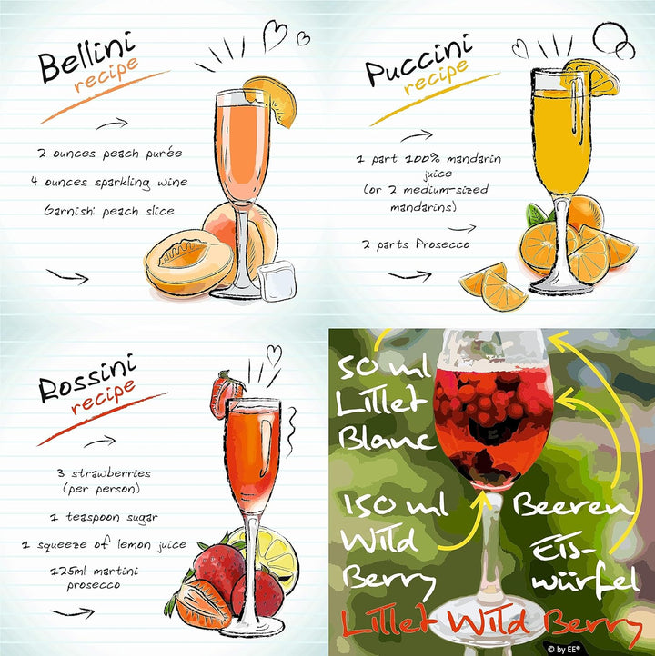 Topkapi elite Champagner Gläser Unglinghausen │ Prosecco Gläser Sektgläser Schaumwein Gläser Lillet