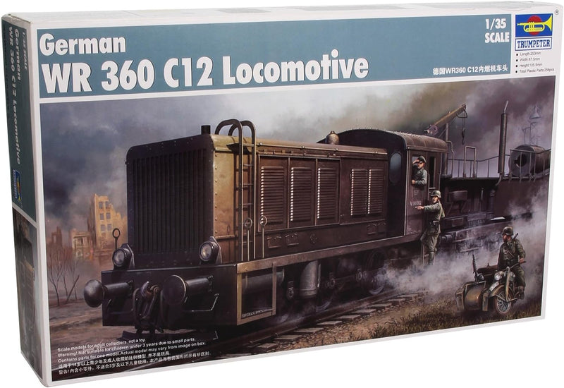 Trumpeter 00216 Modellbausatz German WR 360 C12 Locomotive