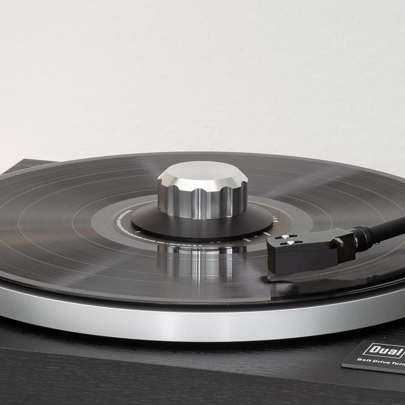Dynavox Schallplattenklemme VC150, Klemme zum Fixieren der Schallplatte für Vinyl-Plattenspieler, au