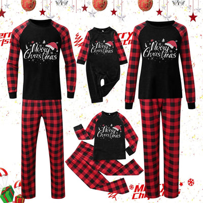 Weihnachts Pyjama Couple Weihnachtspyjama Familie Set Schlafanzug Lang Outfit Winter Damen Herren Ki