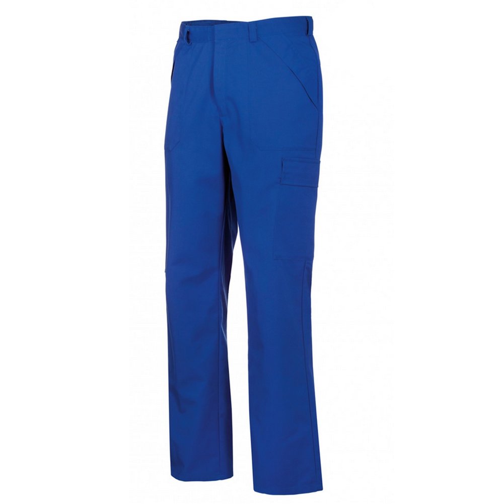 BP 1680-558-13-2XLl Unisex-Arbeitshose, mit Reissverschluss, 245,00 g/m² Stoffmischung, Königsblau,