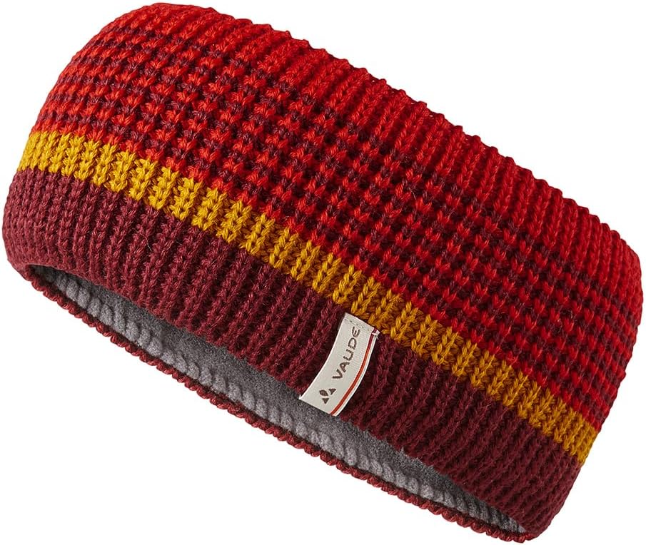 VAUDE Unisex Melbu Headband Iv Winter Stirnband, Rot, Einheitsgrösse EU