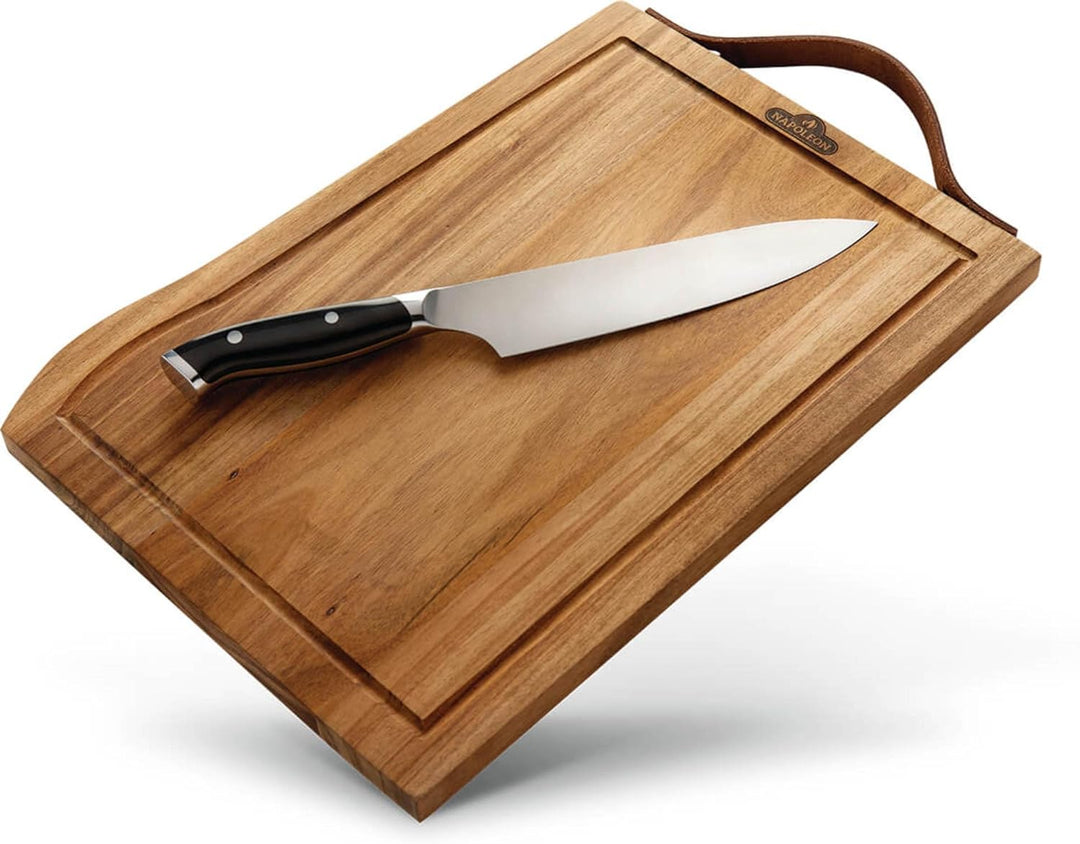 Napoleon Grills 70039 Commercial Premium Cutting Board and Knife Set