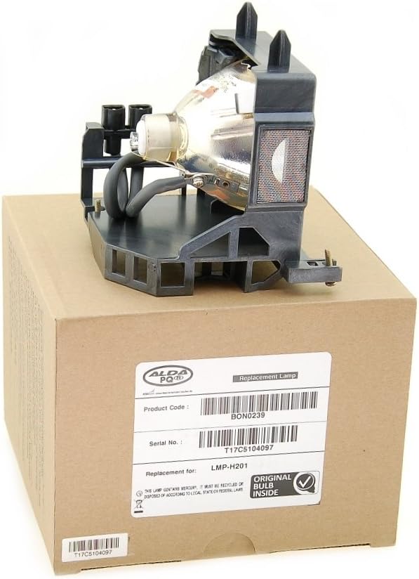 Alda PQ Professionell, Beamerlampe kompatibel mit Sony LMP-H201 VPL-HW10, VPL-VW70, LMP-H201, VPL-VW