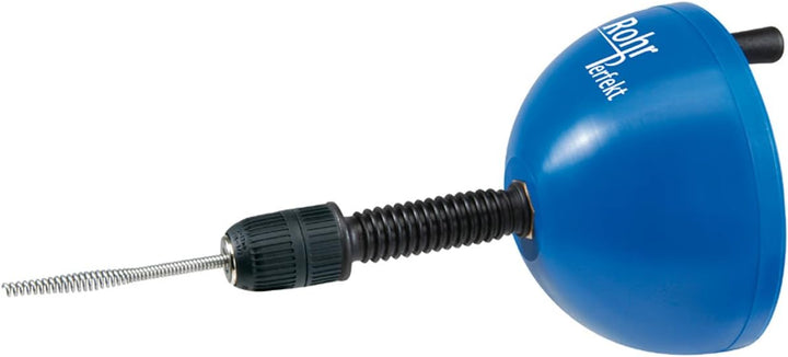 Rohrreinigungsgerät"midi" mit Spirale 8mm x 7,5m und Bohrmaschinen-Anschluss