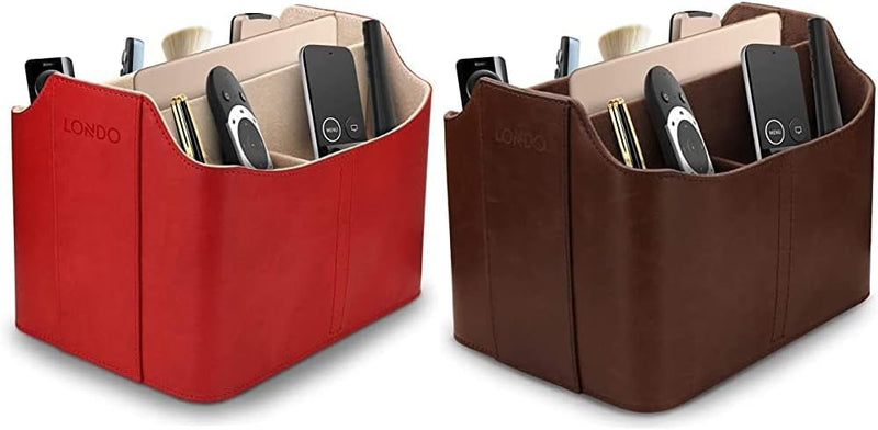 Londo Leder Fernbedienung Organizer und Halter & Leder Fernbedienung Organizer und Halter mit Tablet