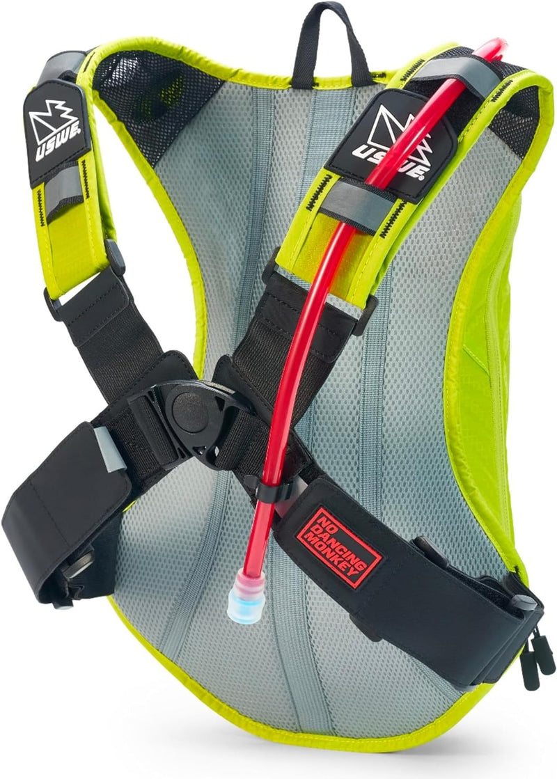 USWE Unisex – Erwachsene Outlander Trinkrucksack 9 Liter Gelb, 9 Liter Gelb