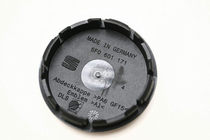 Original Zubehör Seat - Set 4 Abdeckkappen Center Rad Abdeckung Legierung, 5F0601171CBX