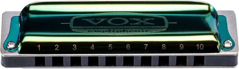 Vox - Continental Harmonica Type-1 - Racing Green - Key Gmaj G Type 1, G Type 1