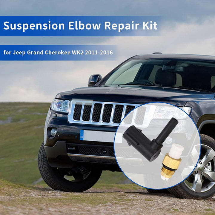 Luftfederungswinkel-Reparatursatz, Federungsreparaturventilsatz, für Grand Cherokee WK2 2011-2016 JW