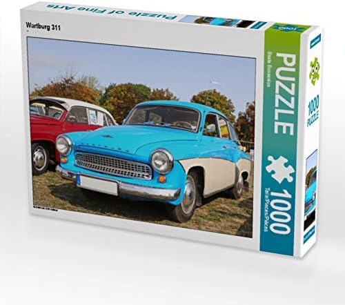 CALVENDO Puzzle Wartburg 311 1000 Teile Lege-Grösse 64 x 48 cm Foto-Puzzle Bild von Fotine, 1000 Tei