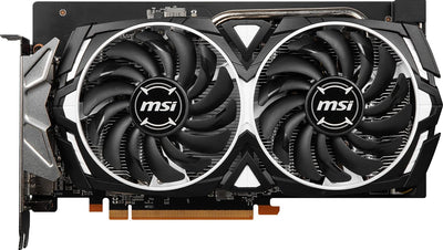 MSI Radeon RX 6600 ARMOR 8G Gaming Grafikkarte - AMD RX 6600, GPU 2044/2491 MHz, 8000MB DDR6 Speiche