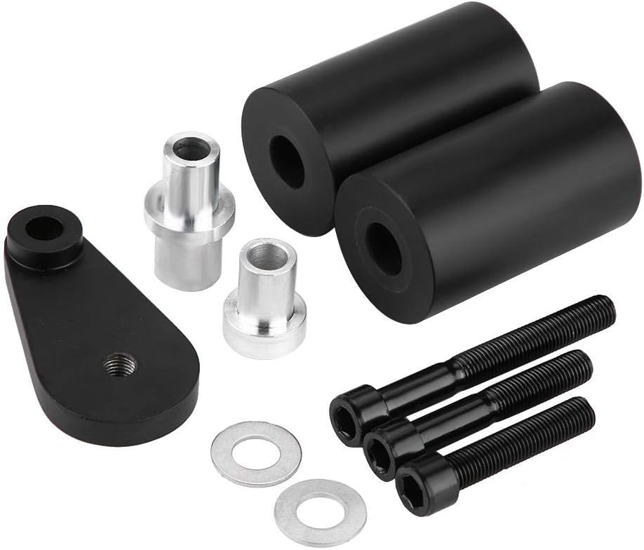 Suuonee Motorrad Sturzpads Crash Protector, Motorrad Refit Teile Rahmen Schieberegler Slider Crash P