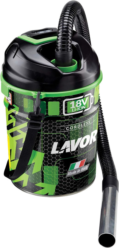 Lavorwash Free Vac 1.0 A Aschesauger Batterie 3 in 1, schwarz