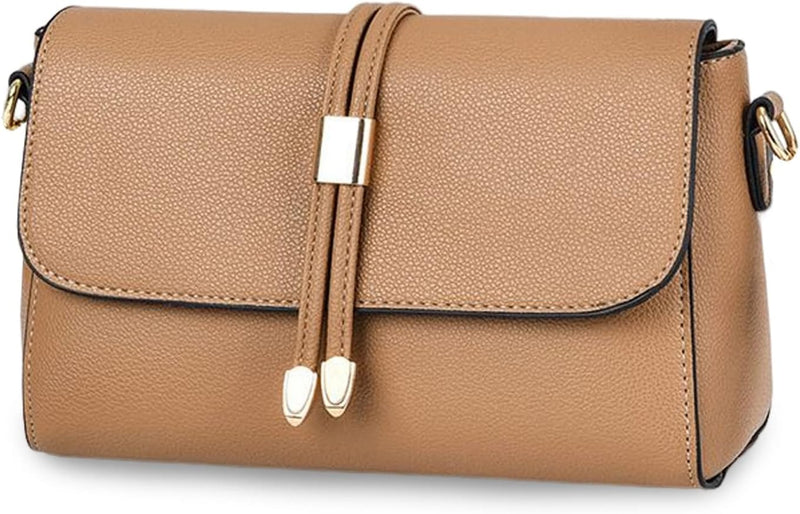 FANDARE Elegant Umhängetasche Damen Schultertasche Frauen Crossbody Bag Damentasche Schulterriemen F