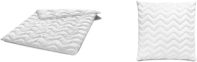 Traumnacht Basis Steppbett Mono Ganzjahresdecke, mit kuschelig weichem Microfaserbezug in 135 x 200