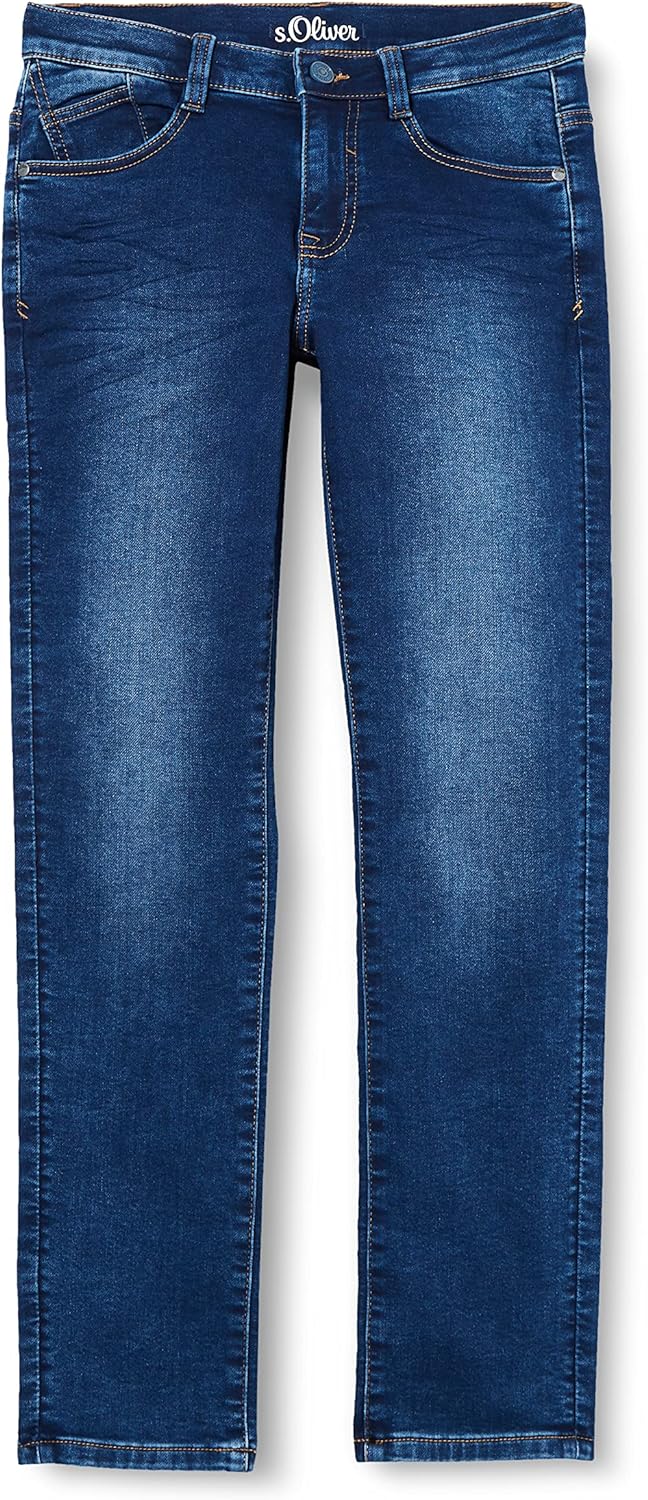 s.Oliver Junior Kids 2110263 Jeans, Blau 57z6, 104/SLIM