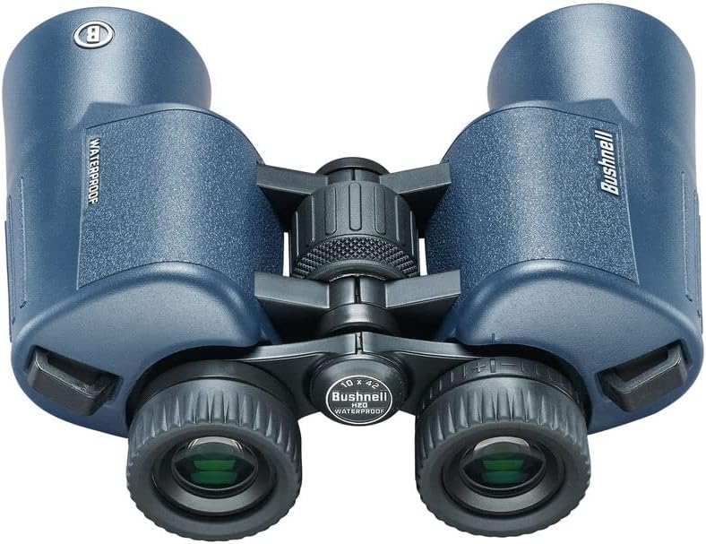 Bushnell - H2O 2 - Fernglas - 12x42 Dunkelblau Porro - Voll multivergütet - Wasserdicht/Beschlagfrei