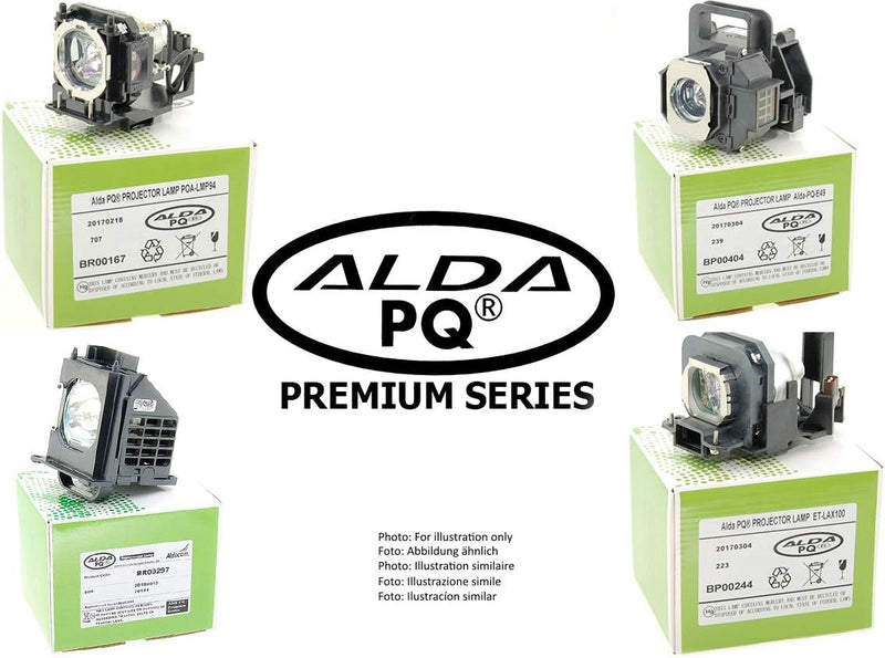 Alda PQ-Premium, Beamerlampe/Ersatzlampe kompatibel mit ET-LAV400 für PANASONIC PT-VW530, PT-VW530N,