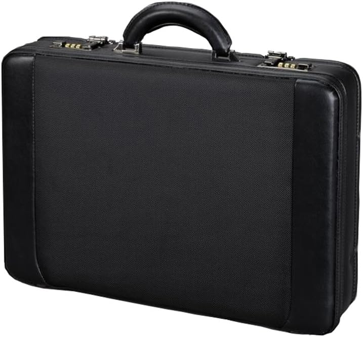 Alassio 45039 - Attaché Laptop Koffer MODICA, aus strapazierfähigem Lederimitat, ca. 45,5 x 32,5 x 1