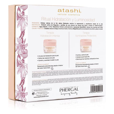 atashi | Beauty Kit | Intensive Moisturising Therapy + Aufhellende Anti-Flecken-Creme | 50ml + 50ml