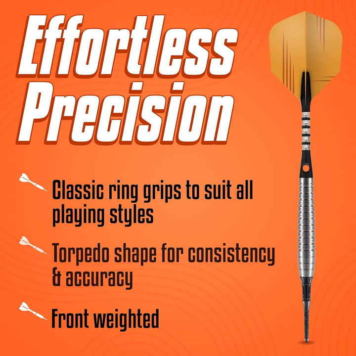Shot Soft Darts Zen Dojo 80% Tungsten Softtip Darts Softdart 18 Gr, 18 Gr