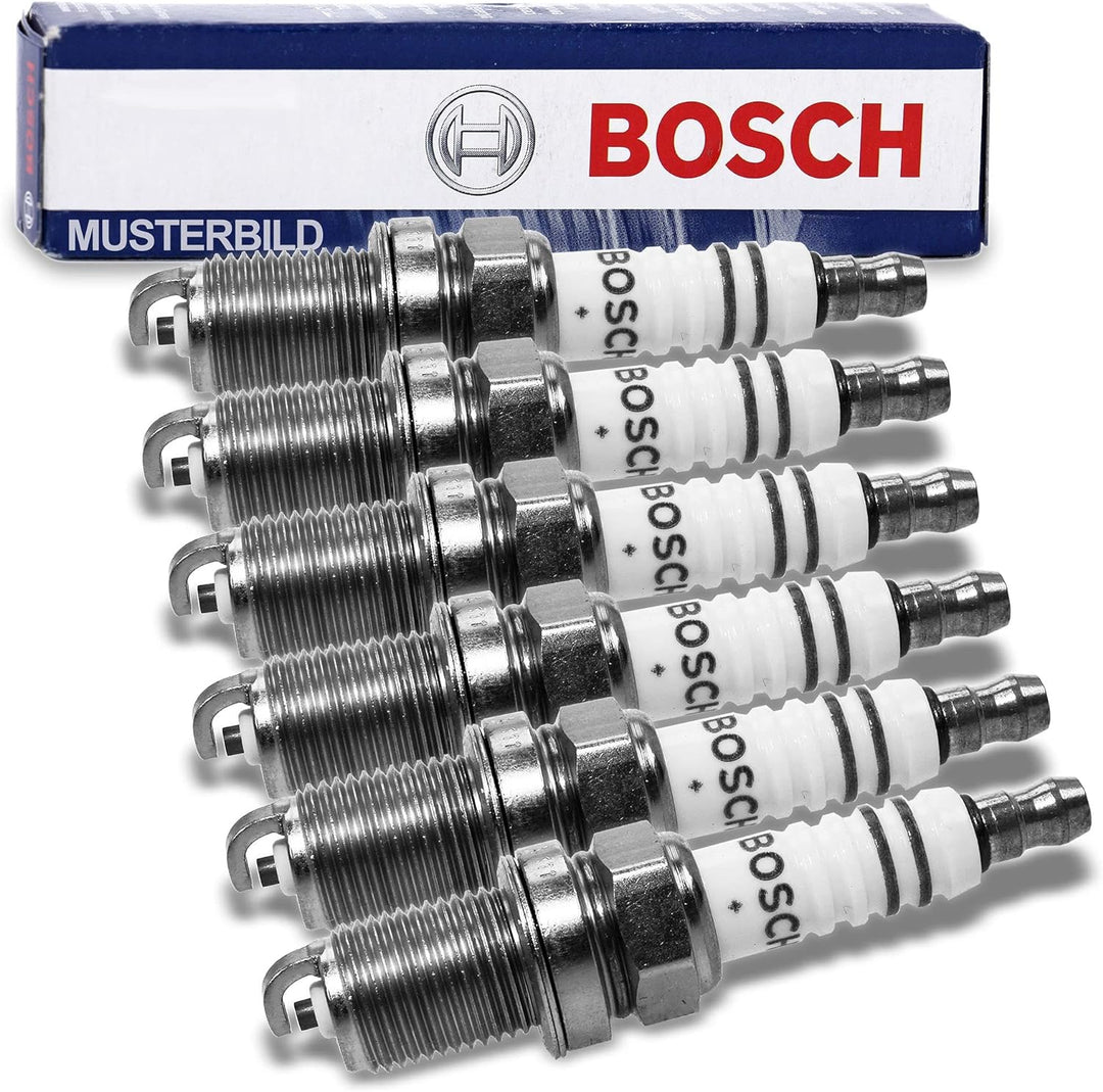 6x BOSCH Zündkerze Super Plus FR8DPP33+