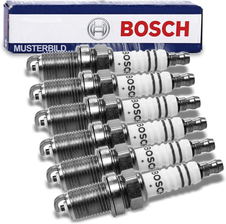 6x BOSCH Zündkerze Super Plus FR8DPP33+