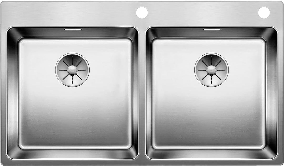 BLANCO ANDANO 400/400-IF/A | Edelstahl | Einbauart: Einbau von Oben & Flächenbündig | mit Ablauffern