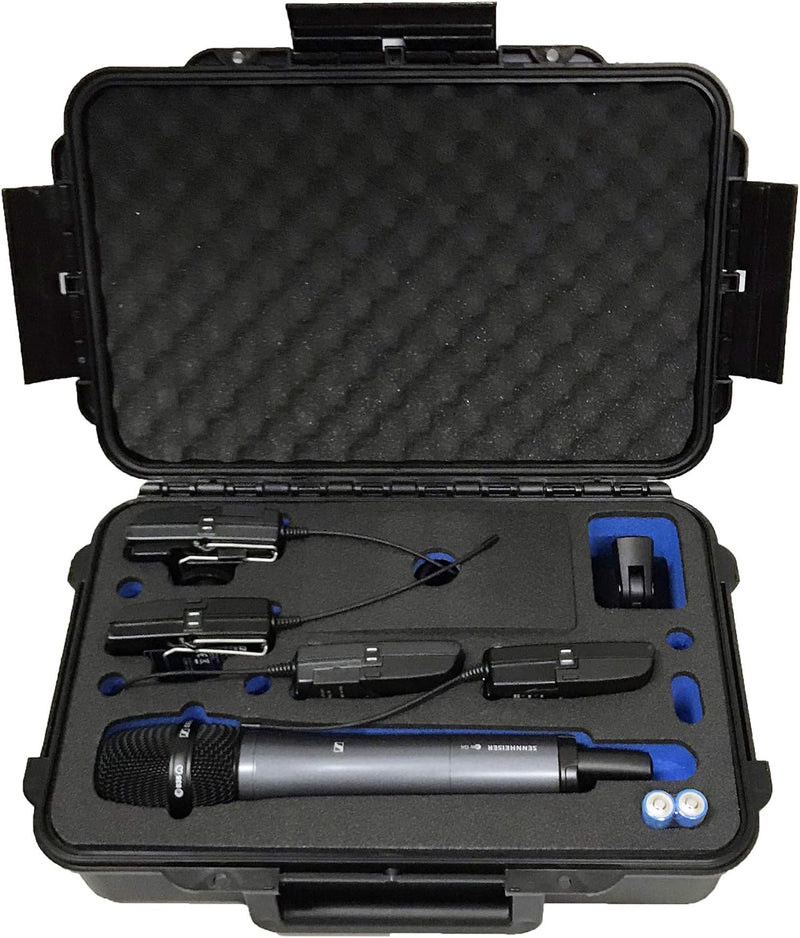 MC-CASES ® Koffer für Sennheiser Evolution Wireless G4 Serie – Sennheiser EW G4 - Viel Platz für Zub