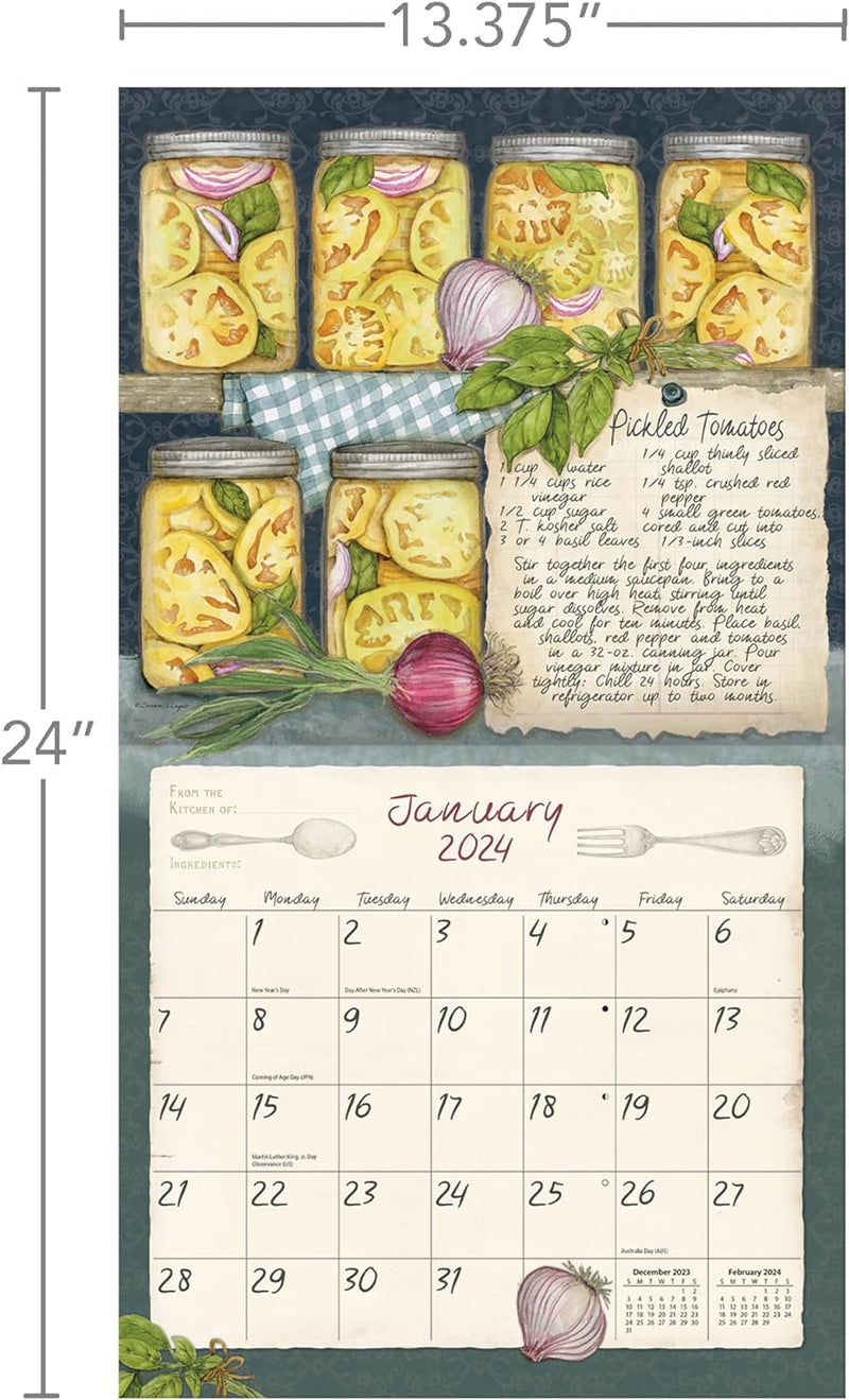 LANG American Kitchen 2024 Wandkalender (24991001891), 2024