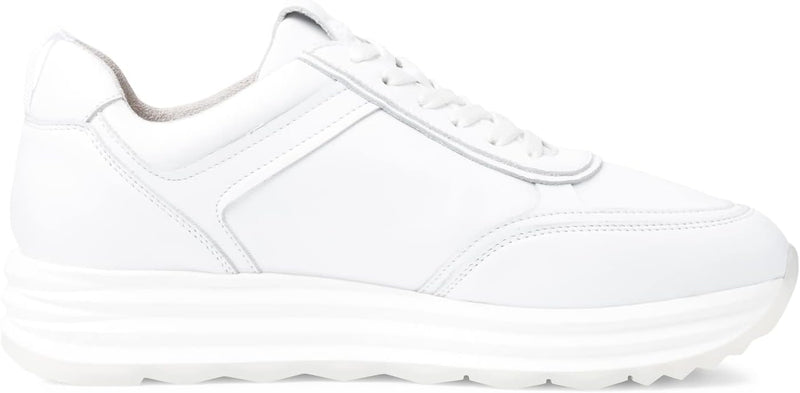 Tamaris Damen 1-1-23708-28 Sneaker 41 EU White Leather, 41 EU White Leather