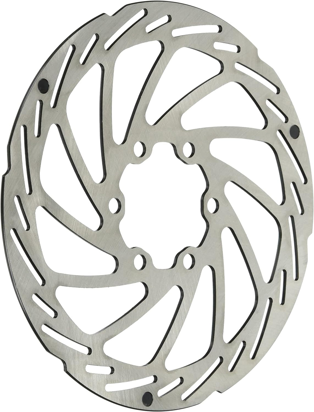 BBB Cycling Bike Bremsscheibe mit 6 Schrauben Edelstahl Fahrradbremsscheibe mit Verschleissanzeige f