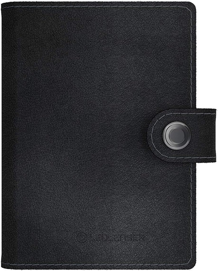 Ledlenser Lite Wallet Portemonnaie, Classic Black, integrierter RFID-Schutz, aufladbares LED-Licht,