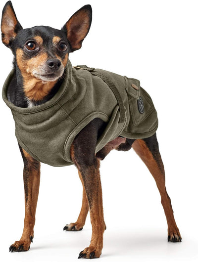 HUNTER UPPSALA TREND Hundemantel, Parker, mit Baumwolle, gefüttert, 25, khaki khaki 25, khaki 25