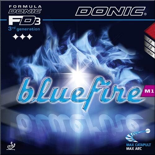 DONIC Belag Bluefire M1 2,3 mm, schwarz 2,3 mm, schwarz, 2,3 mm, schwarz 2,3 mm, schwarz