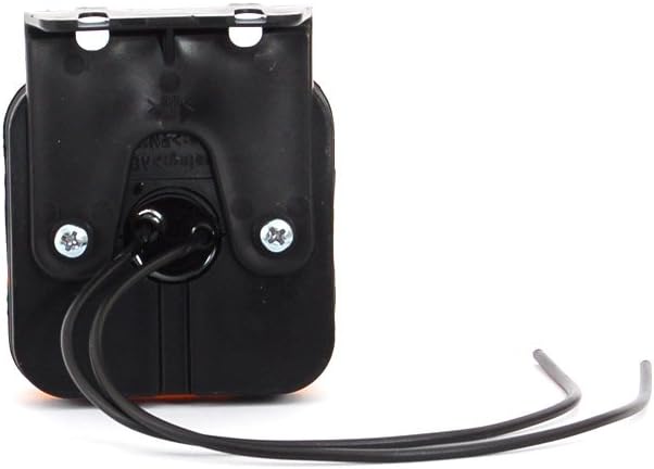 LED-MARTIN® 6er Sparset SU7 Umrissleuchte - inkl. Halter - gelb/orange - zugelassen für den Strassen