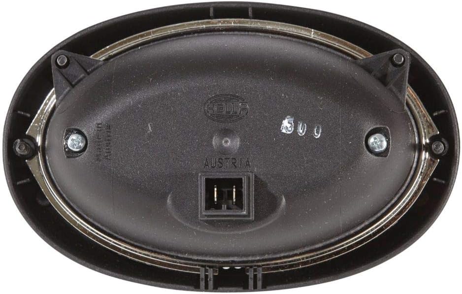 HELLA - Halogen-Arbeitsscheinwerfer - Oval 100 - 12V - Einbau/Schraubanschluss - 2-Punkt Befestigung